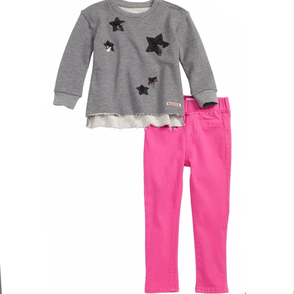 ✨🆕✨Hudson Sequined Star Sweatshirt & Jeggings Set